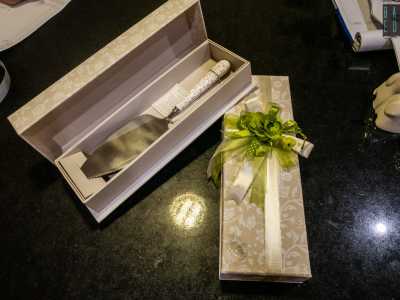 ...e palette da cucina in argento